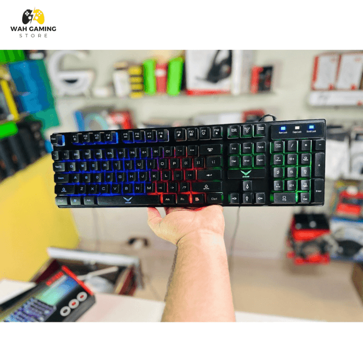 K780 Gaming Keyboard - Rgb Backlit Full size Gaming Keyboard - Wah Gaming Store