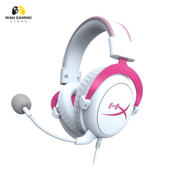 HyperX Cloud II – Gaming Headse, 7.1 White Edition - Wah Gaming Store