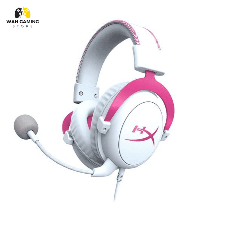 HyperX Cloud II – Gaming Headse, 7.1 White Edition - Wah Gaming Store