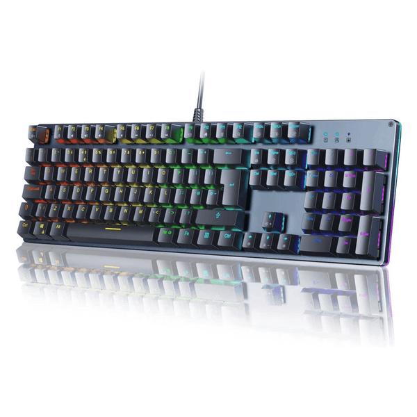 AUKEY KM G12 RGB MECHANICAL GAMING KEYBOARD BROWN SWITCH - Wah Gaming Store