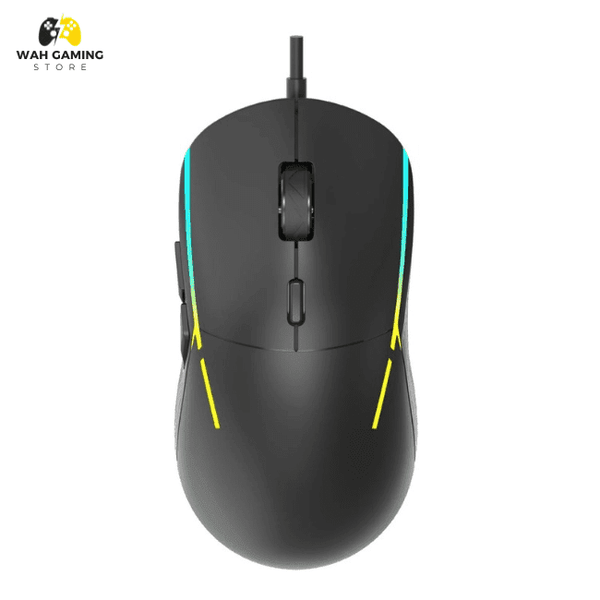 ZIDLI For M82 Gaming Mouse Ergonomic Grip 7 RGB colors Backlight 16000 DPI Weight 69g - Wah Gaming Store