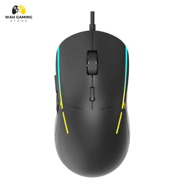 ZIDLI For M82 Gaming Mouse Ergonomic Grip 7 RGB colors Backlight 16000 DPI Weight 69g - Wah Gaming Store