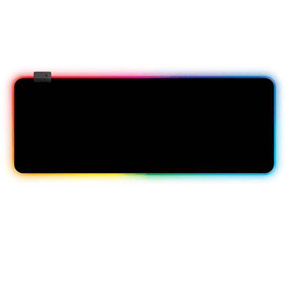 Xl Rgb Mousepad - Black Premium Quality Braided Wire - Wah Gaming Store