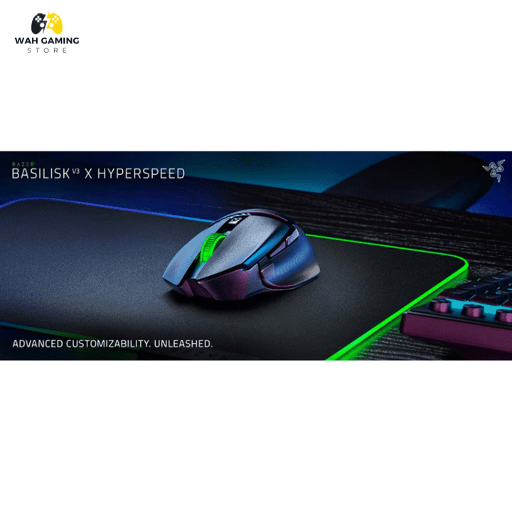 Razer Basilisk V3 X HyperSpeed Wireless Gaming Mouse Used Without Box - Wah Gaming Store