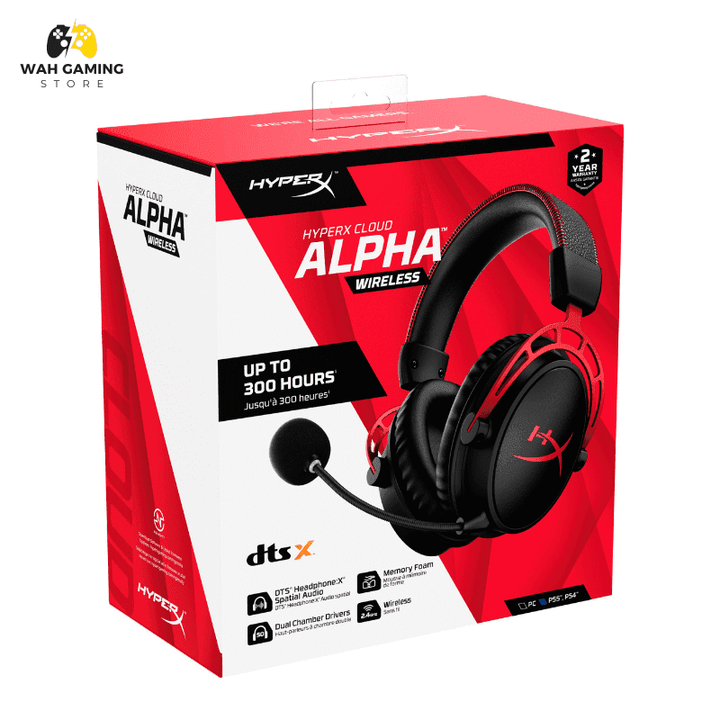 HyperX Cloud Alpha - Wireless Gaming Headset - Wah Gaming Store