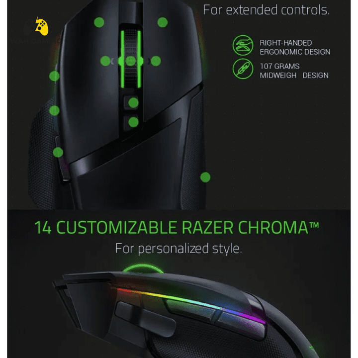 Razer Basilisk Ultimate Wireless Gaming Mouse - Wah Gaming Store