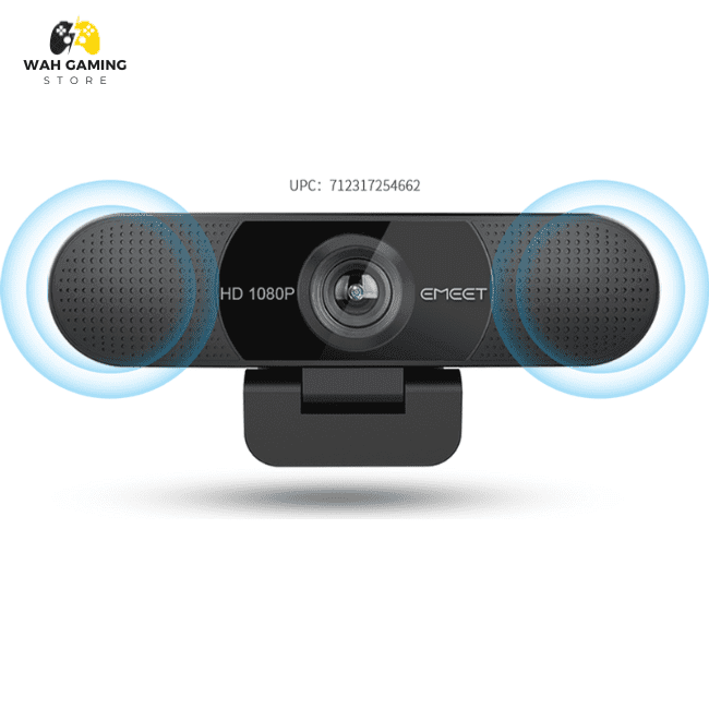 EMEET SmartCam C960 FHD 1080P Webcam with Dual Microphones - Wah Gaming Store