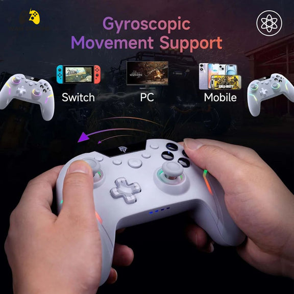 EasySMX X20 RGB Wireless Gaming Controller – Hall Effect Sensors ...
