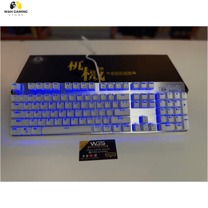 COOL SNake XK11 - USB Mechanical Gaming Keyboard - 6 Color LED Backlight Illumination - Wah Gaming Store