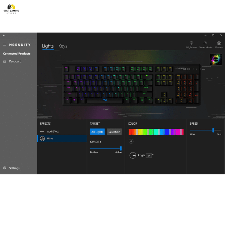 HyperX Alloy Origins 100 - Mechanical Gaming Keyboard - Wah Gaming Store