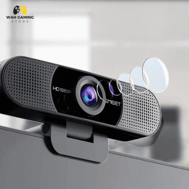EMEET SmartCam C960 FHD 1080P Webcam with Dual Microphones - Wah Gaming Store