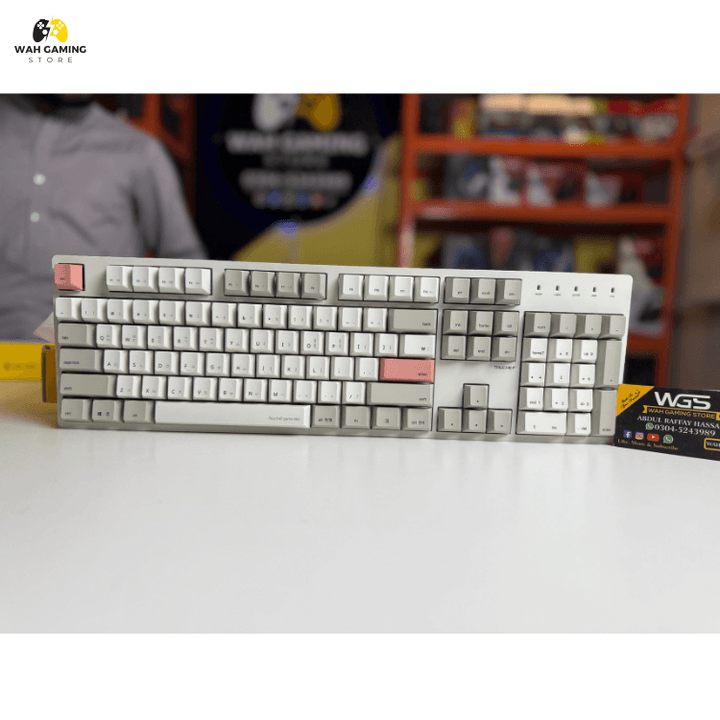 Durgod X Thinkway Tauche.F Cherry Mx Switches Doubblestot Pbt Keycaps Most Premium Keyboard Detahcable Type-C Wire - Wah Gaming Store