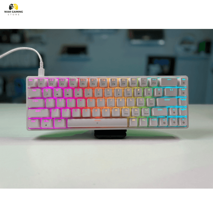 Ak 68 Compact Argb Keyboard With Arrow Keys Detachable Cable & Hotswapabble  Switches - Wah Gaming Store
