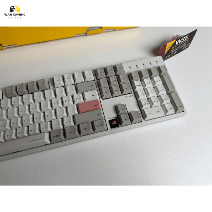 Durgod X Thinkway Tauche.F Cherry Mx Switches Doubblestot Pbt Keycaps Most Premium Keyboard Detahcable Type-C Wire - Wah Gaming Store