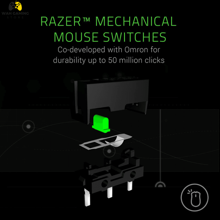 Razer Mamba Elite Wired Gaming Mouse 16,000 DPI Optical Sensor Chroma RGB Lighting 9 Programmable Buttons Used Best Condition - Wah Gaming Store