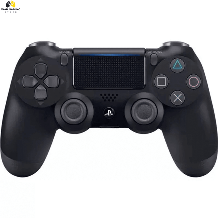 PS4 JET BLACK DualShock 4 Wireless Game Controller Best Quality - Wah Gaming Store