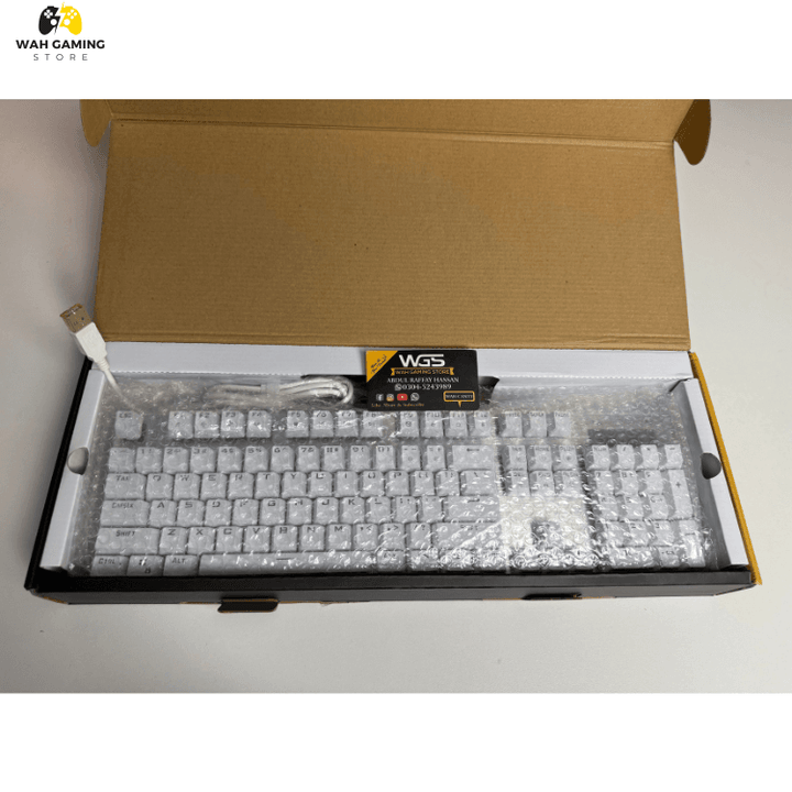 COOL SNake XK11 - USB Mechanical Gaming Keyboard - 6 Color LED Backlight Illumination - Wah Gaming Store