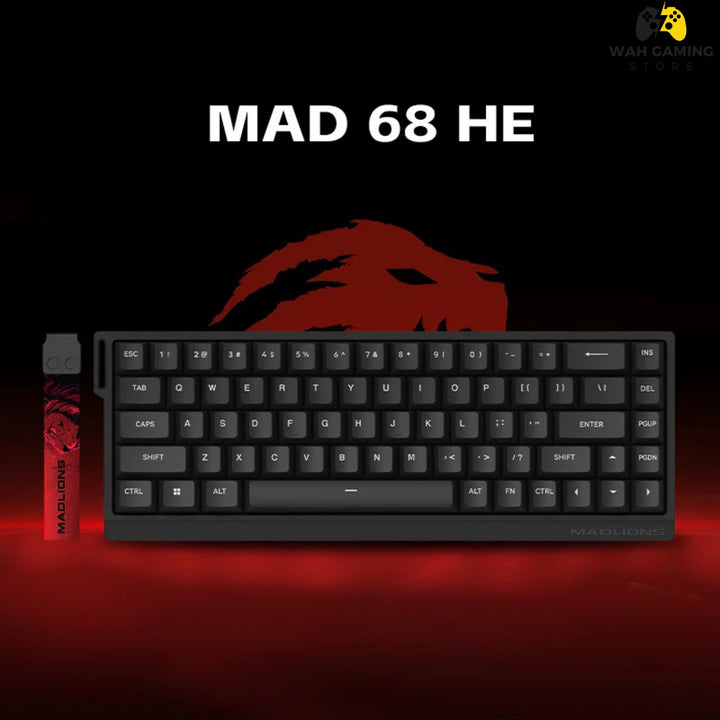 Madlions 68HE – 68% Magnetic Switch Gaming Keyboard | 8000Hz Response ...