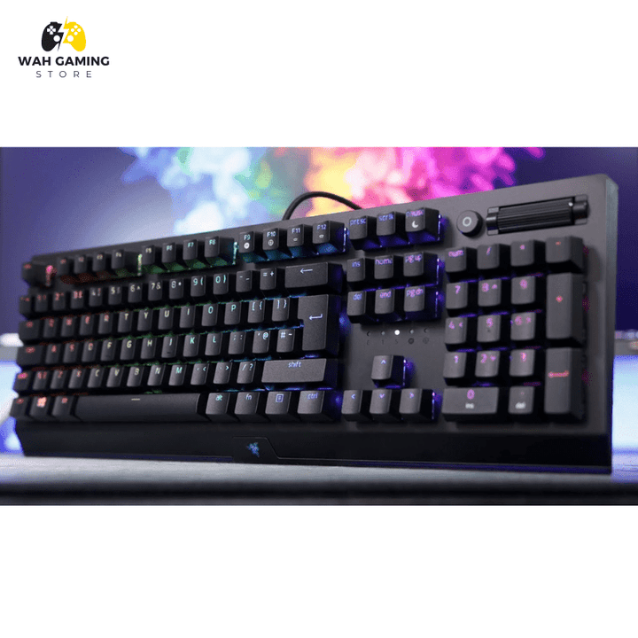 Razer BlackWidow V3 Mechanical Gaming Keyboard - Razer Premium Green Switches - Wah Gaming Store