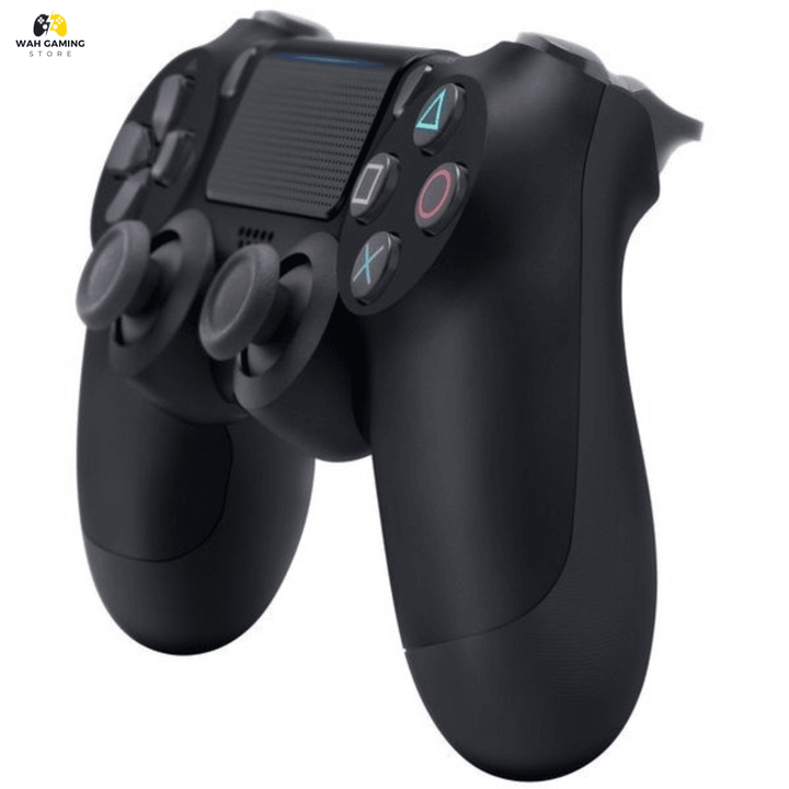 PS4 JET BLACK DualShock 4 Wireless Game Controller Best Quality - Wah Gaming Store