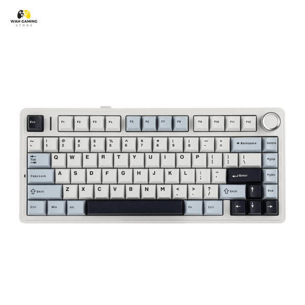 AULA F75 Wireless Mechanical Keyboard 75% Gasket Hot Swappable Custom Keyboard Brand New - Wah Gaming Store
