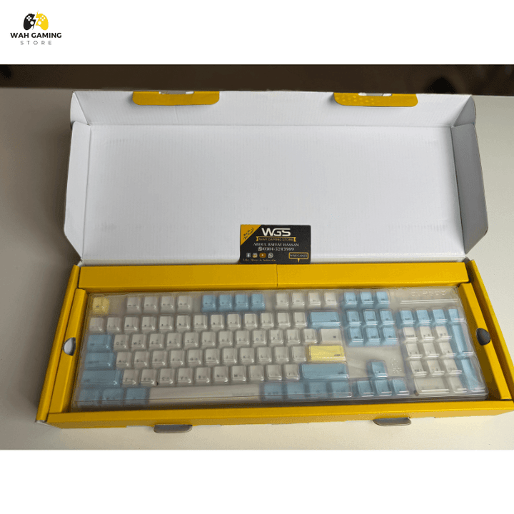 Durgod X Thinkway Tauche.F Cherry Mx Switches Doubblestot Pbt Keycaps Most Premium Keyboard Detahcable Type-C Wire - Wah Gaming Store