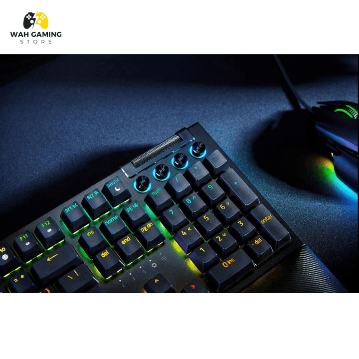 Razer BlackWidow V4 X - Premium Yellow/Green Switches - Wah Gaming Store