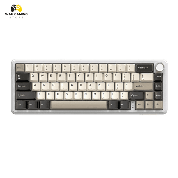 ATTACK SHARK X66 Wireless Mechanical Keyboard with Side Printed PBT Keycaps - Wah Gaming Store