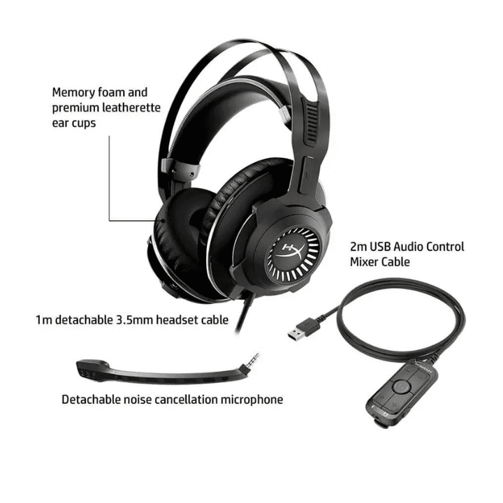 HyperX Cloud Revolver Gaming Headset with HyperX 7.1 Surround - Wah Gaming Store