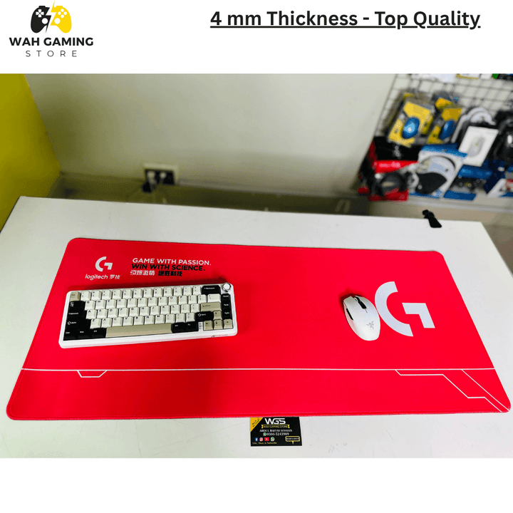Premium Design XXL Size Mousepads - Full Size Table Mats Size (900mm X 400 mm) - Wah Gaming Store