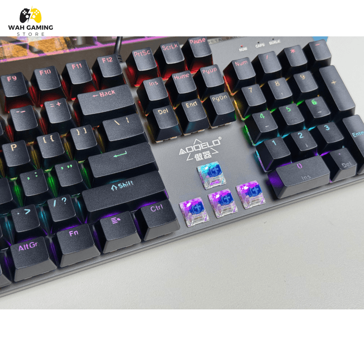 AOQELO AMG10 RGB Gaming Keyboard with Otemo Blue Switches Best Build Quality - Wah Gaming Store