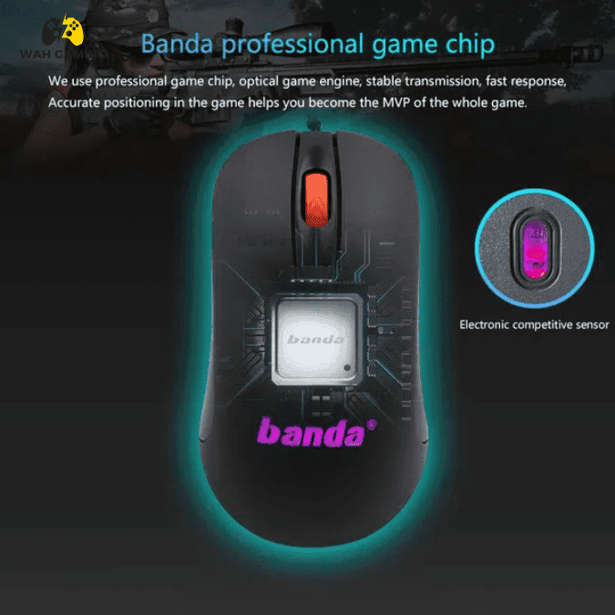 Banda Km99 MouseKeyboard Combo - Wah Gaming Store
