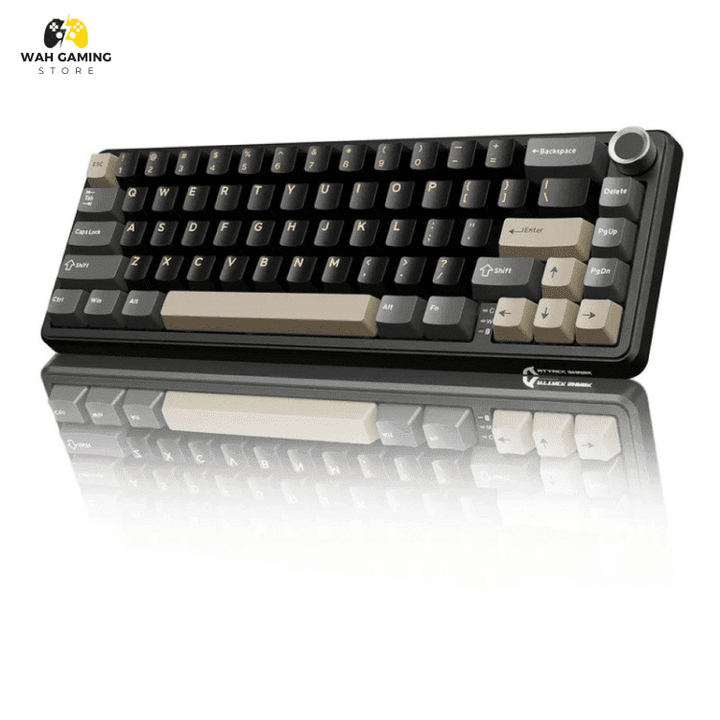 ATTACK SHARK X66 Wireless Mechanical Keyboard with Side Printed PBT Keycaps - Wah Gaming Store
