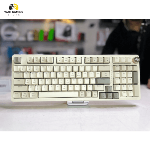 Monster Airmars Km 4 Pro 98% Layout Gasket Design Wired Gaming Keyboard - Wah Gaming Store