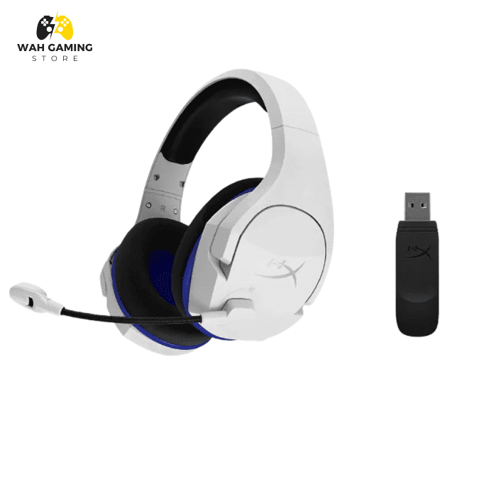 HyperX Cloud Stinger Core Wireless - White Color - Wah Gaming Store