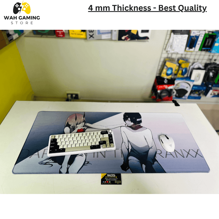 Premium Design XXL Size Mousepads - Full Size Table Mats Size (900mm X 400 mm) - Wah Gaming Store