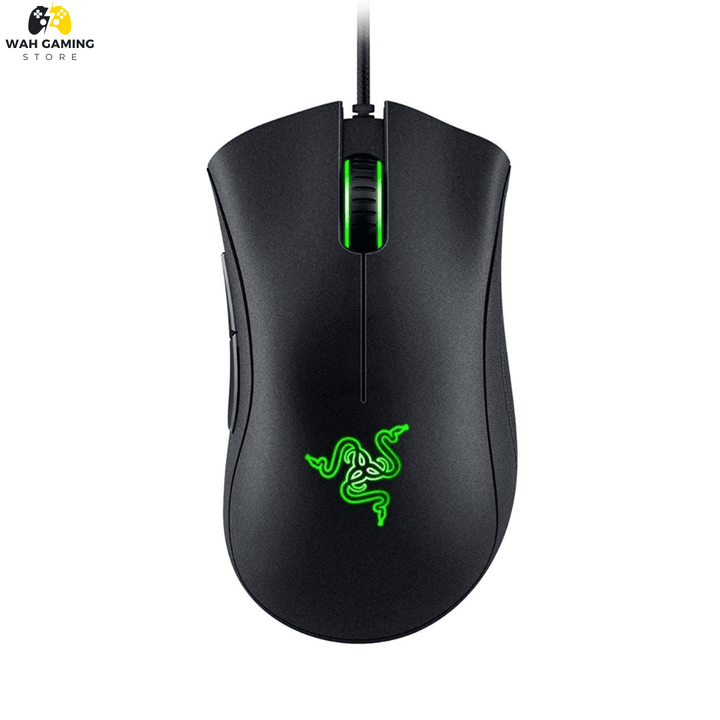 Razer DeathAdder Elite Gaming Mouse 16,000 DPI Optical Sensor Chroma RGB Lighting 7 Programmable Buttons Without Box -Used But Best Condition - Wah Gaming Store