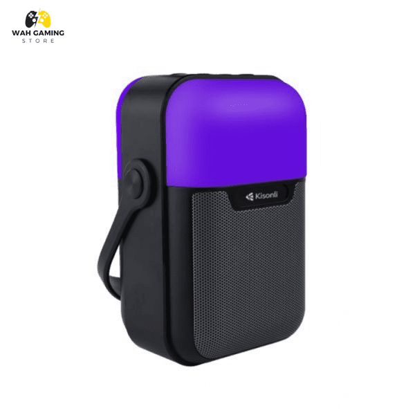 Kisonli Q7S RGB Wireless Bluetooth Speaker With Music Sync - Wah Gaming Store