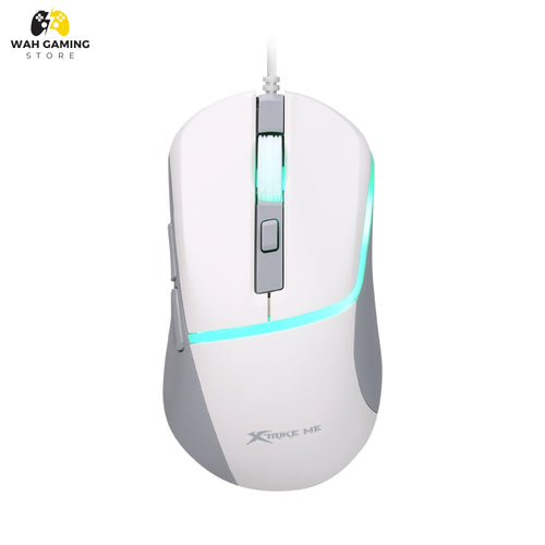 Xtrike Me GM-322 WH white RGB gaming mouse