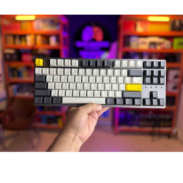 Durgod X Thinkway Tauche.T Cherry Mx Switches Doubblestot Pbt Keycaps Most Premium Keyboard Detahcable Type-C Wire - Tkl Compact Design