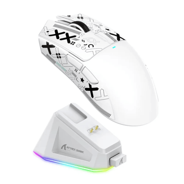 ATTACK SHARK X11 Tri-Mode Gaming Mouse with Charging Dock - Wah Gaming Store