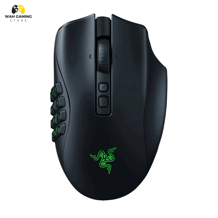 Razer Naga V2 Pro Wireless Gaming Mouse 19+1 Programmable Buttons HyperScroll Pro Wheel Focus Pro 30K Optical Sensor Optical Mouse Switches Gen 3 Used Best Condition - Wah Gaming Store