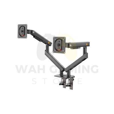 NB A5C Dual Monitor Arm Stand – Front View