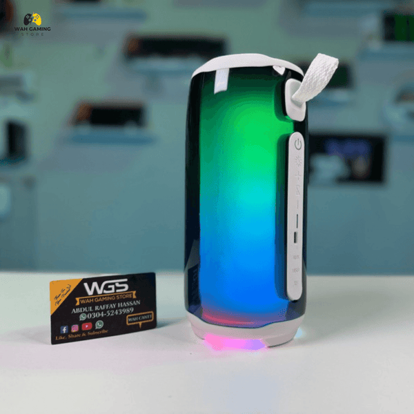 Pulse 5 TWS RGB Wireless Bluetooth Speaker Premium Built And Crisp Bass Audio - Wah Gaming Store