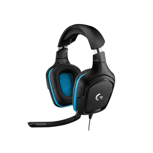 Over-ear Logitech gaming headset 