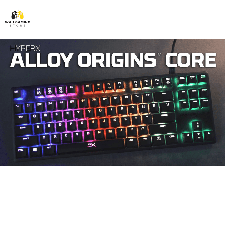 HyperX Alloy Origins Core Tenkeyless Mechanical Gaming Keyboard - Wah Gaming Store