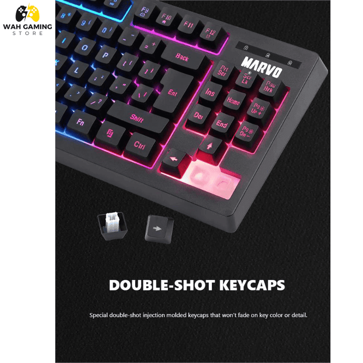 Marvo k607 - TKL Rgb Gaming Keyboard - Wah Gaming Store