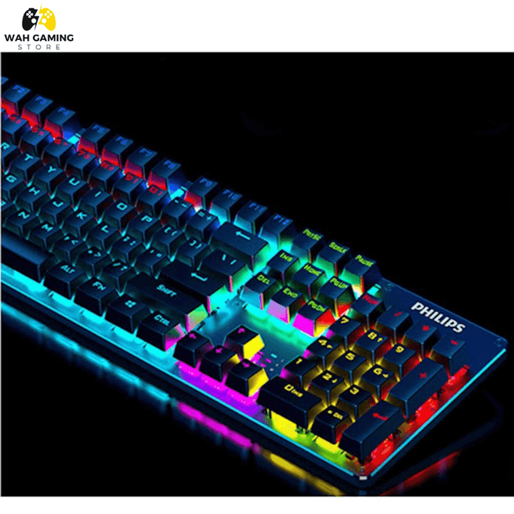 Phillips Spk 8404 - Rgb Mechanical Keyboard - Wah Gaming Store