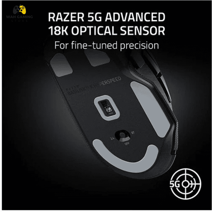 Razer Basilisk V3 X HyperSpeed Wireless Gaming Mouse Used Without Box - Wah Gaming Store