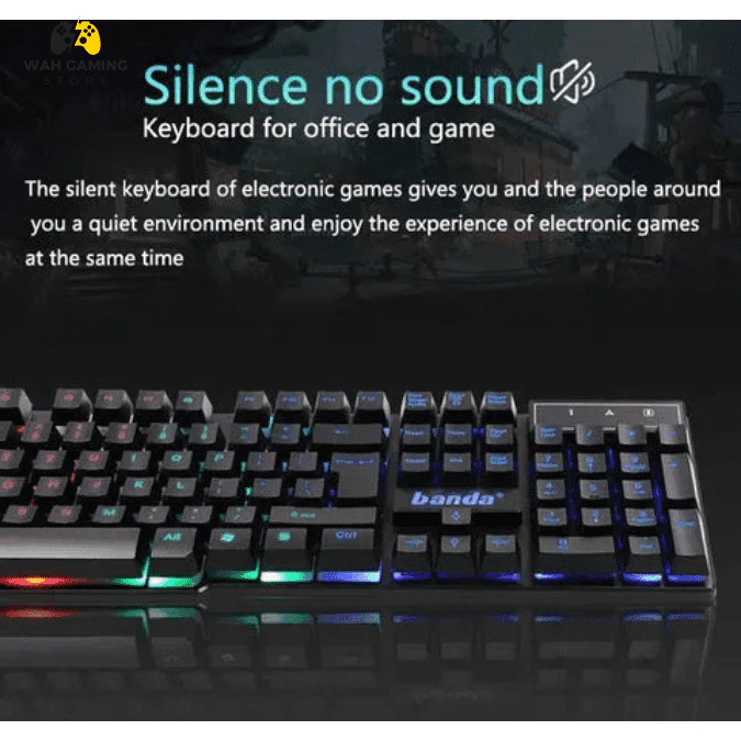 Banda Km99 MouseKeyboard Combo - Wah Gaming Store